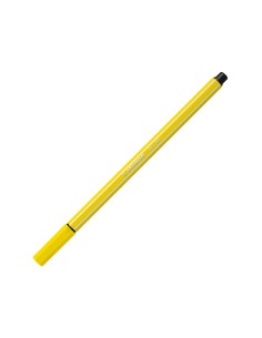  C/10 rotulador stabilo pen 24 amarillo limon nº24 punta 1,0 mm 